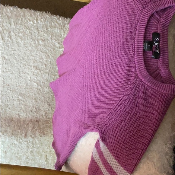 Purple sweater shirt - Picture 3 of 3